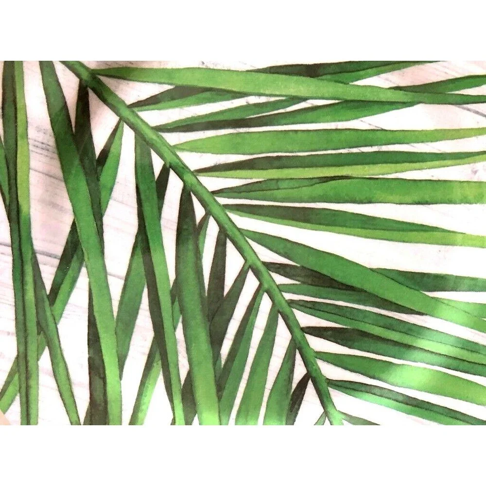 Nantucket palm leaves